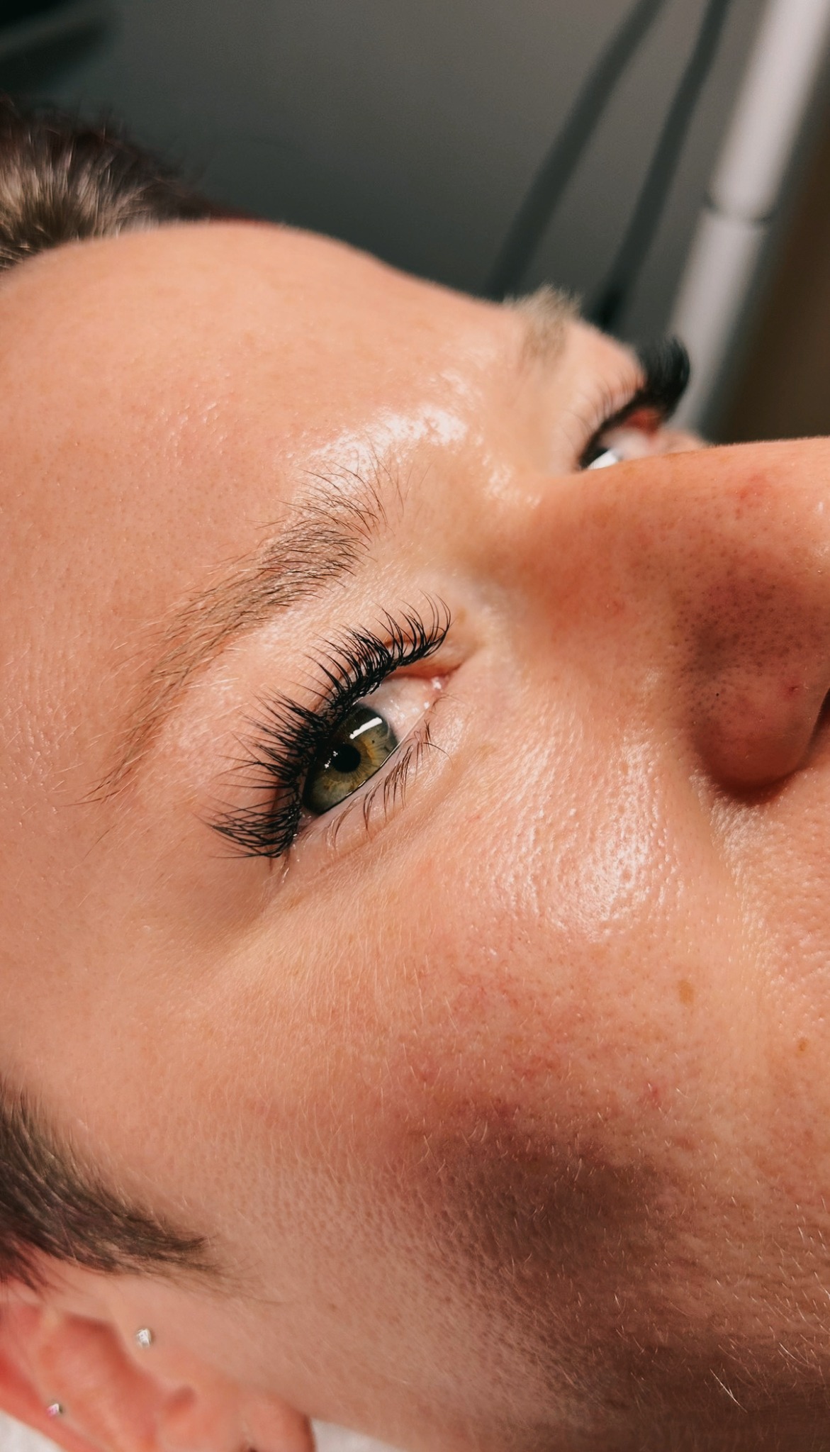 Natürliche Wimpernverlängerung Detailaufnahme 7
