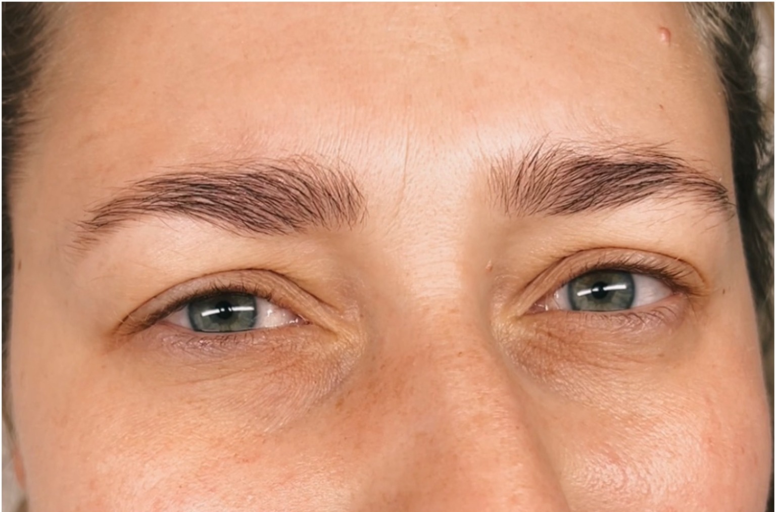 Vorher-Bild Lashlifting bei SL Cosmetics